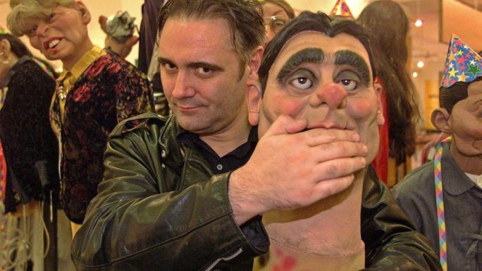 Tony with his Spitting Image